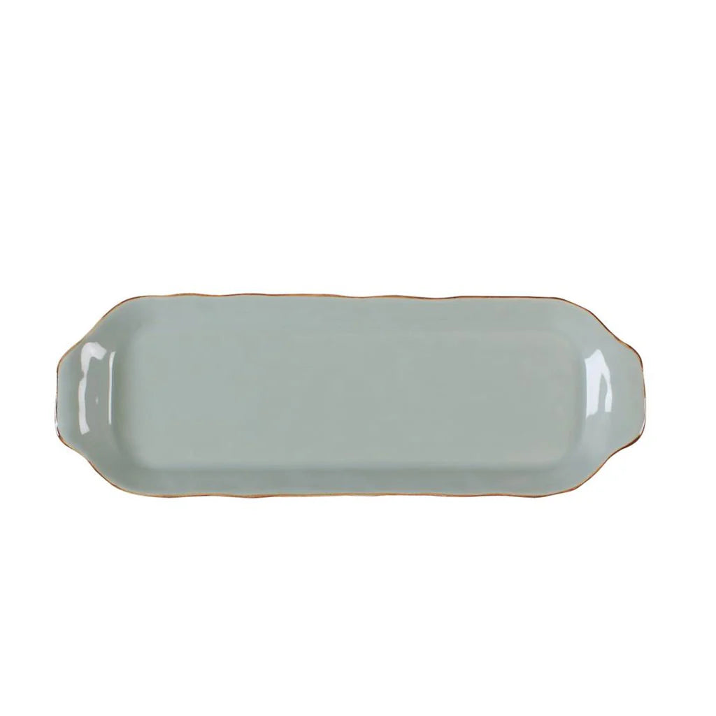 Cantaria Rectangular Sheer Blue Tray