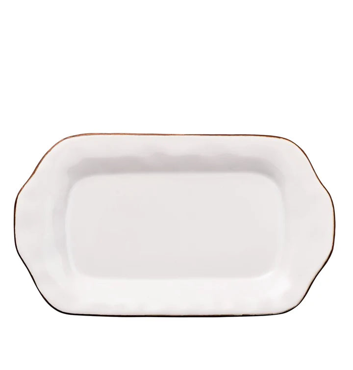 Cantaria White Butter/Sauce Server Tray