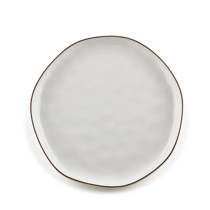 Cantaria White Coupe Salad Plate