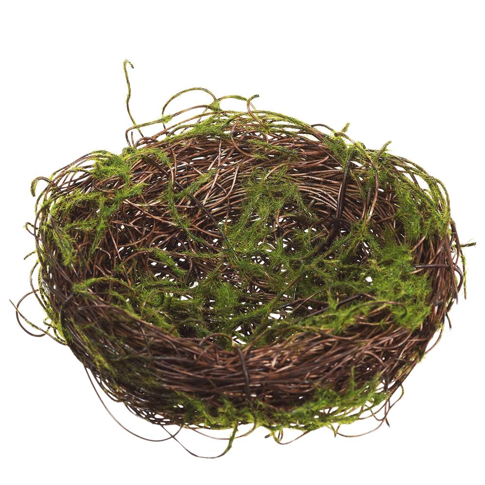 Plastic Moss Bird's Nest