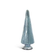 Lustrous Blue Tabletop Tree, 14.5 inches