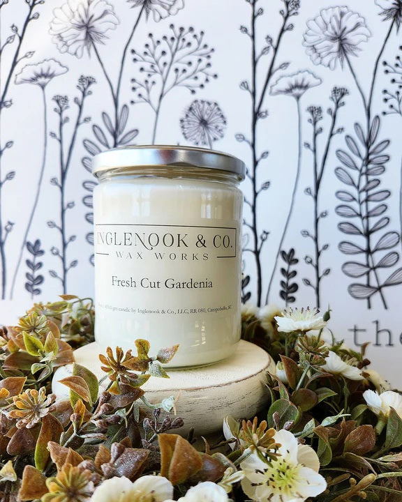 Fresh Cut Gardenia Soy Candle