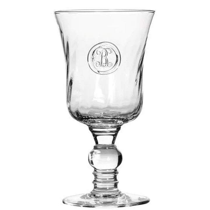 Legado Footed Goblet- Custom Initial