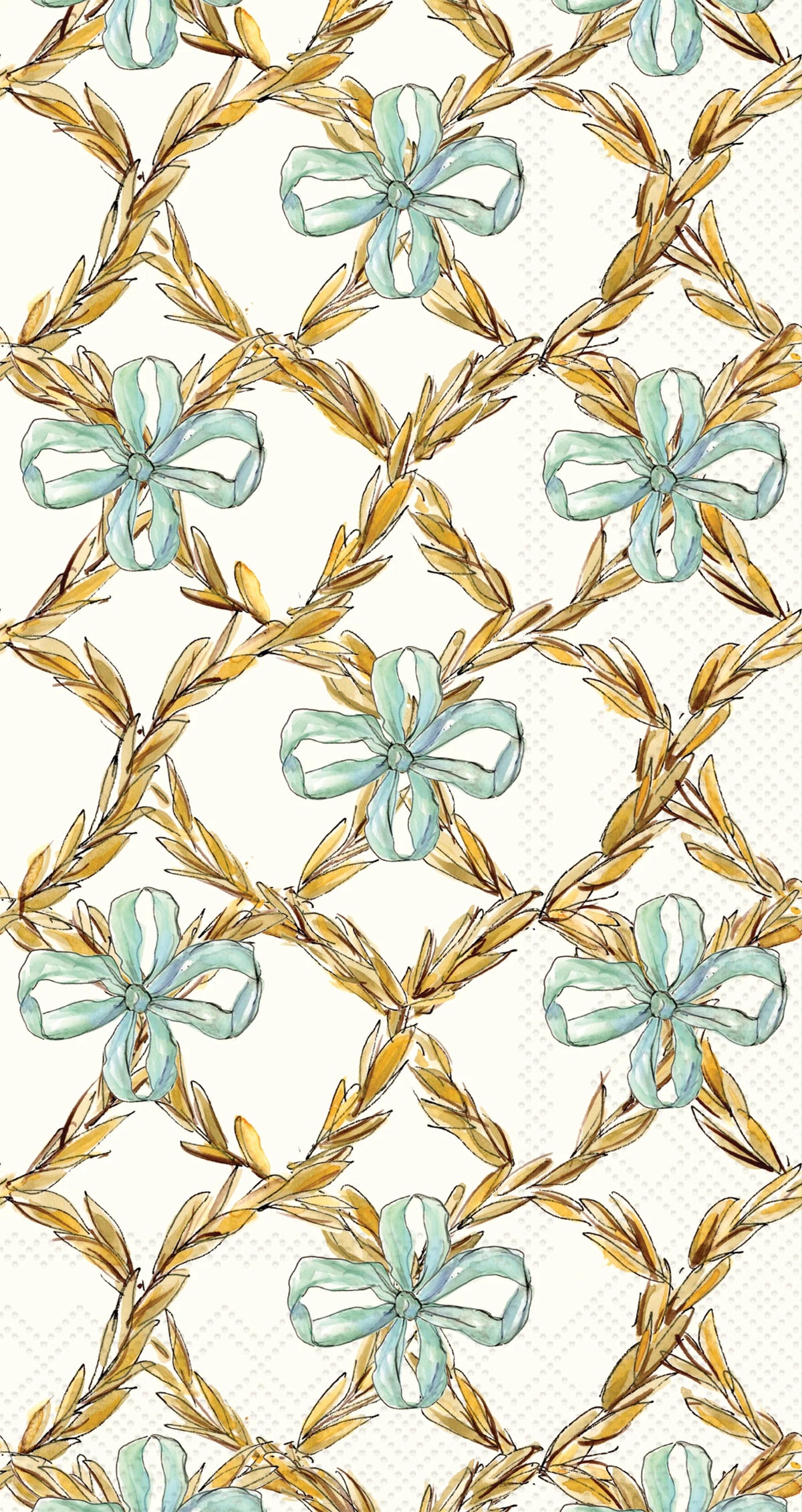 Whimsical Wheat Guest Towel