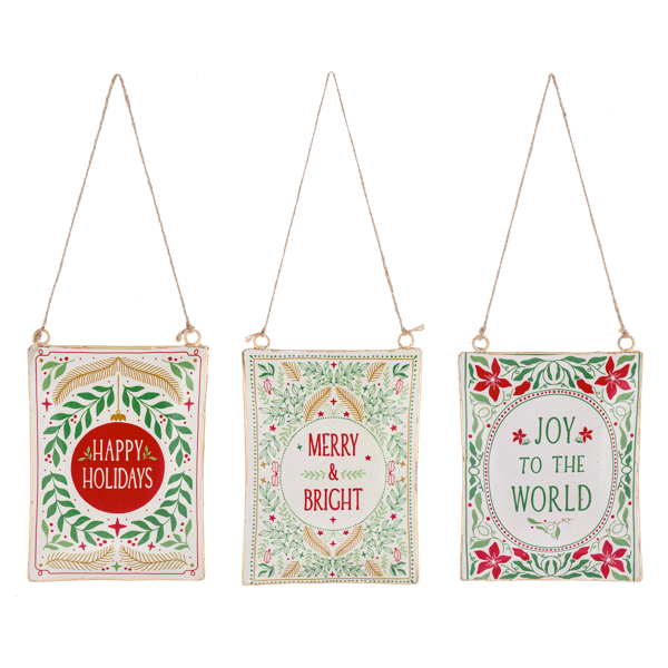 Holiday Message Ornaments
