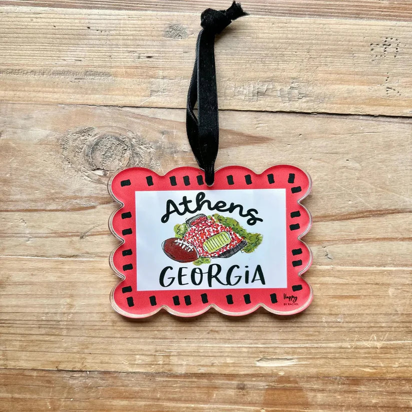 Athens Acrylic Stadium Ornament