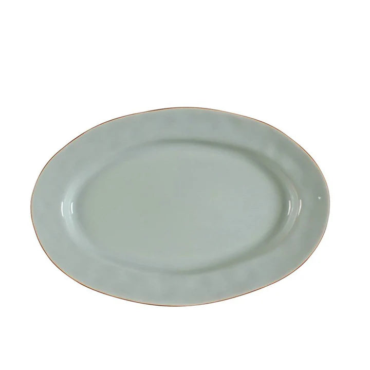 Cantaria Sheer Blue Small Oval Platter