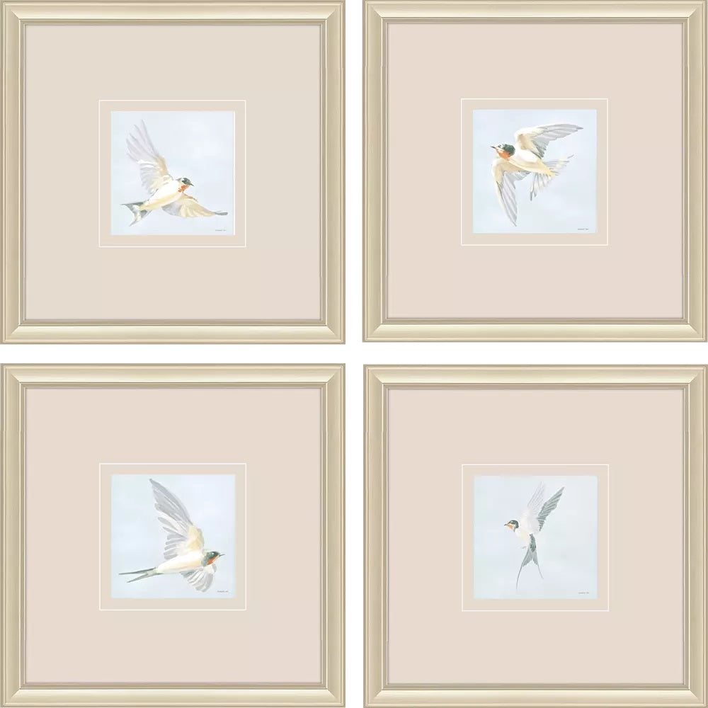 "Swifts and Swallows" Framed Art