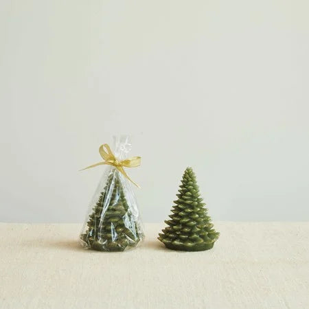 Unscented Tree Shaped Candle