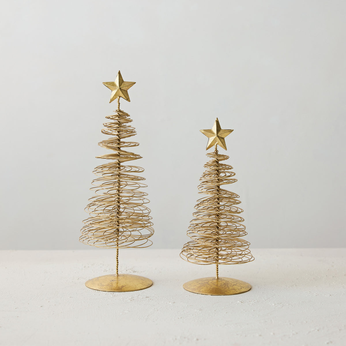 Metal Wire Christmas Tree with Star
