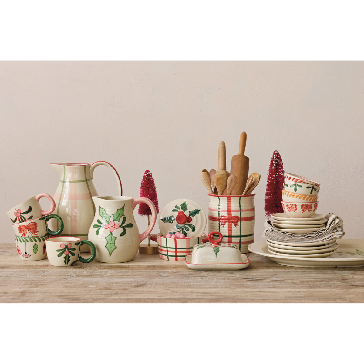 Stoneware Baker with Botanicals