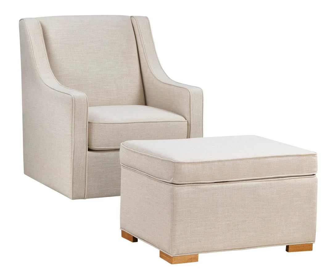 Fallon Swivel Chair or Ottoman
