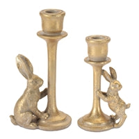 Rabbit Taper Candle Holder