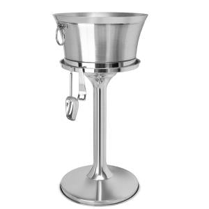 Stainless Beverage Tub with Stand and Tools