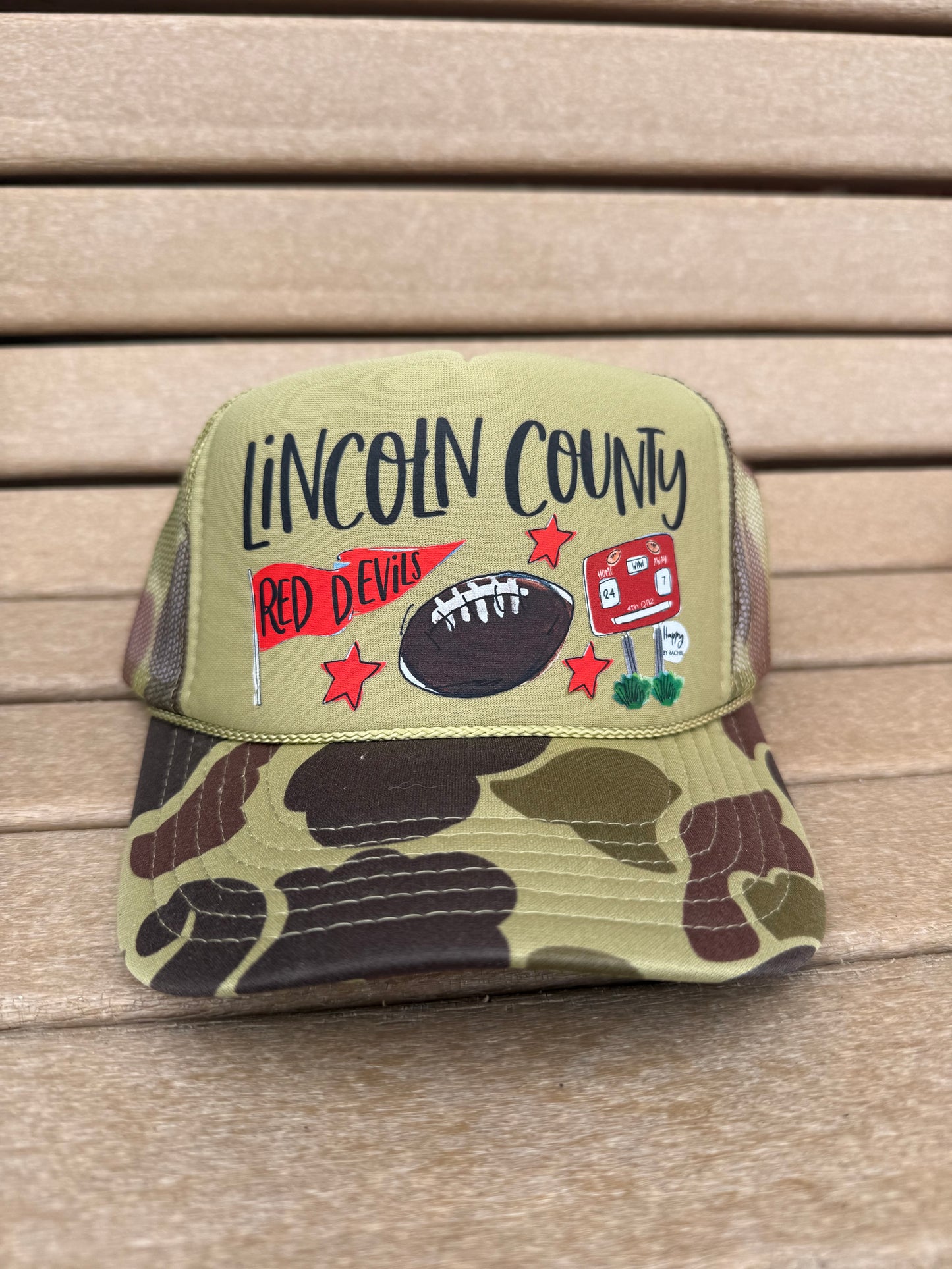 Friday Night Lights Football Trucker Hat