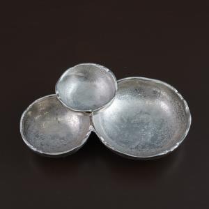 Clustered Set Of Three Textured Bowls