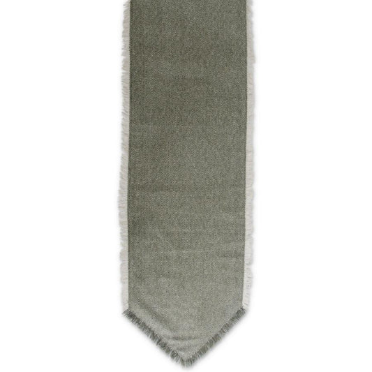 Diamond Pattern Wool Table Runner
