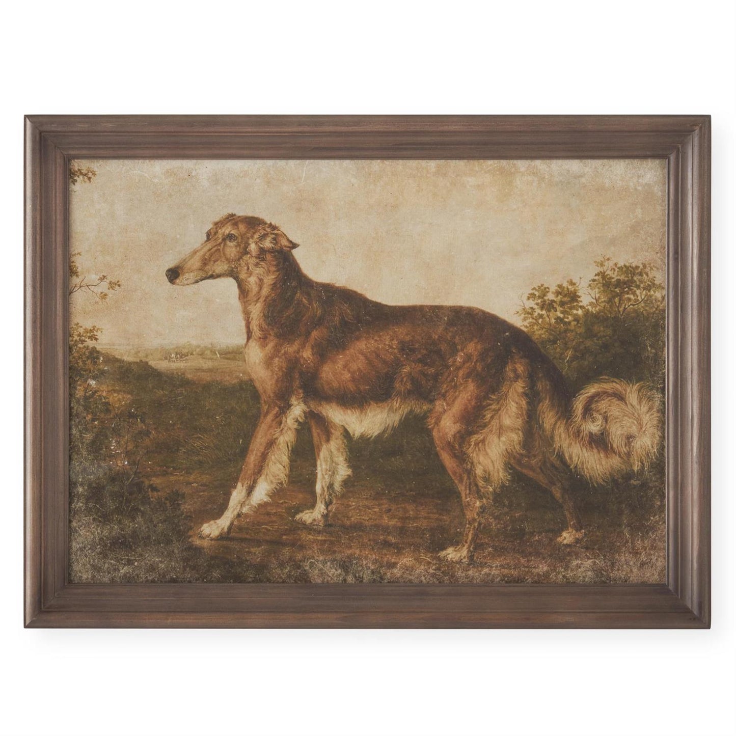 Vintage Inspired Dog Print