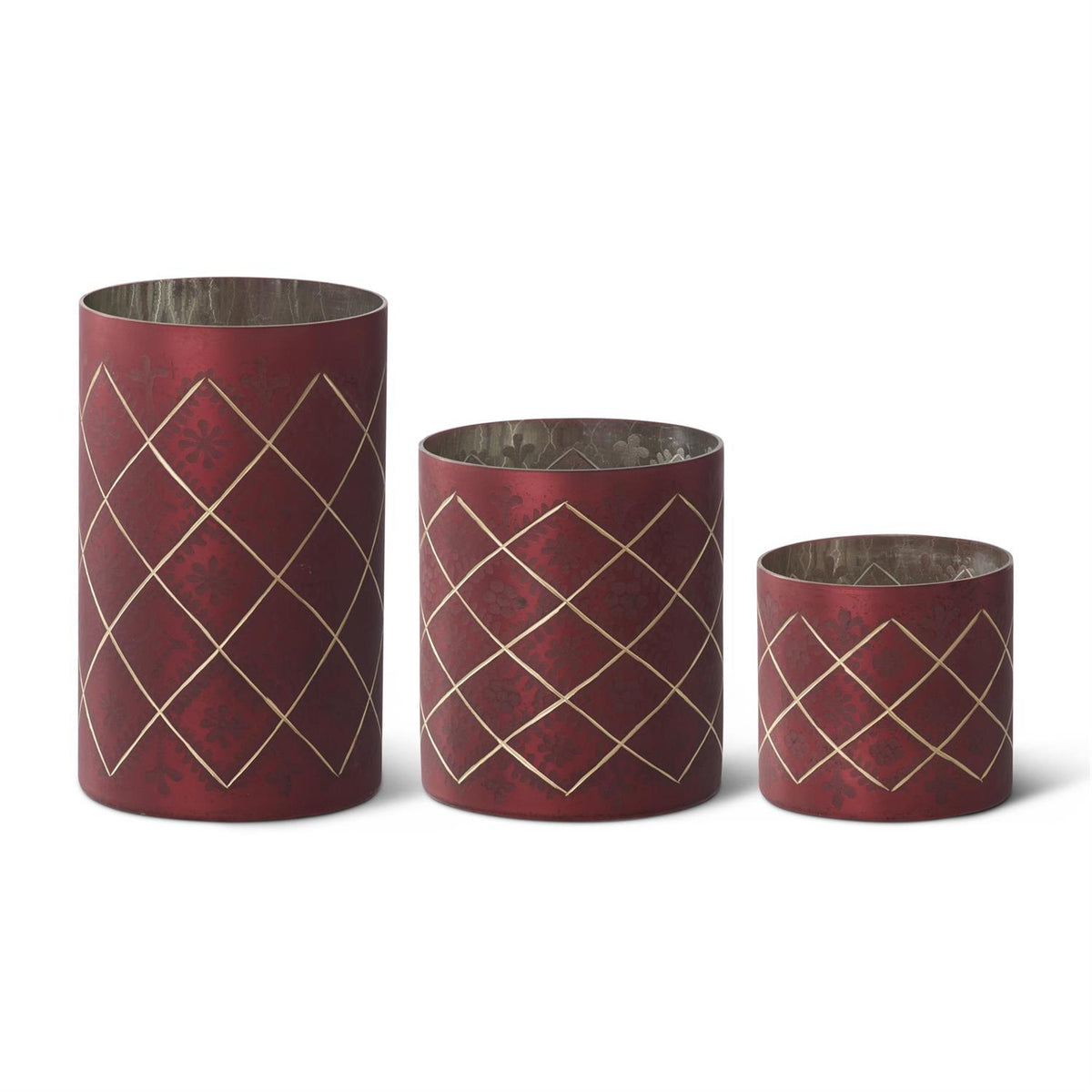 Etched Glass Containers