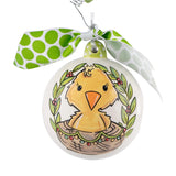 Yellow Chick Baby's 1st Ornament