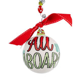 All Aboard Christmas Train Ornament