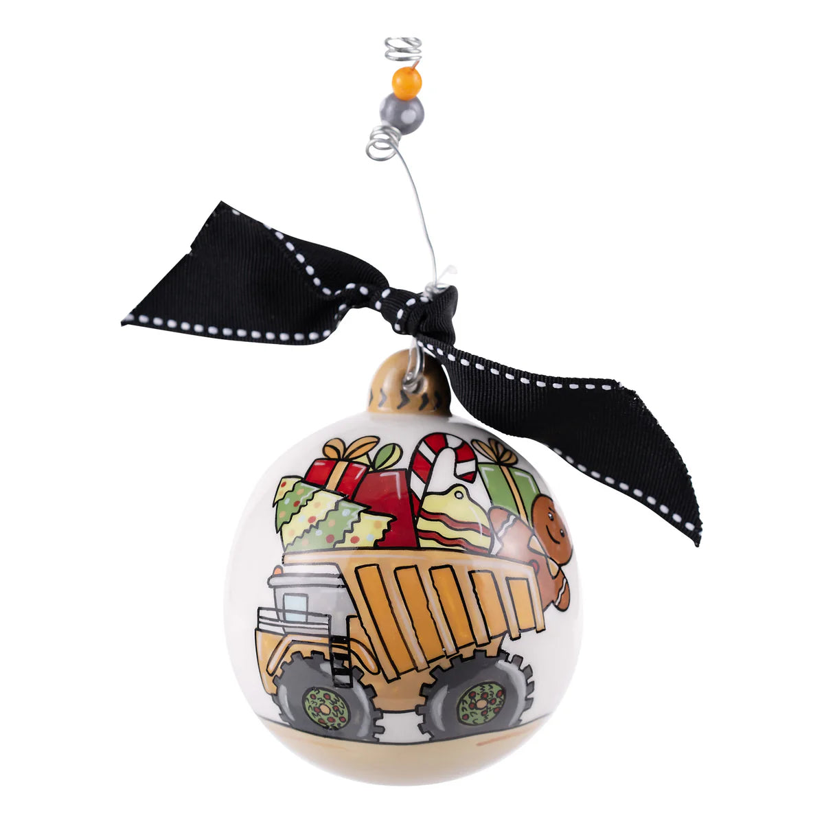 Loads of Christmas Cheer Dump-truck Ornament