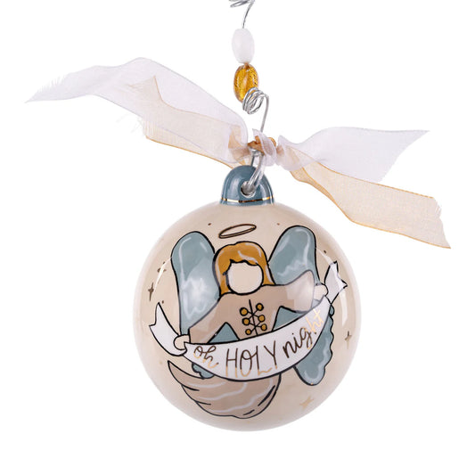 Angel Oh Holy Night Ornaments