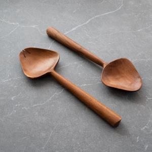 Wood Salad Servers