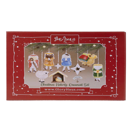 Nativity Ornament Set