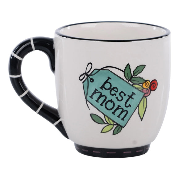 Best Mom Bouquet Mug