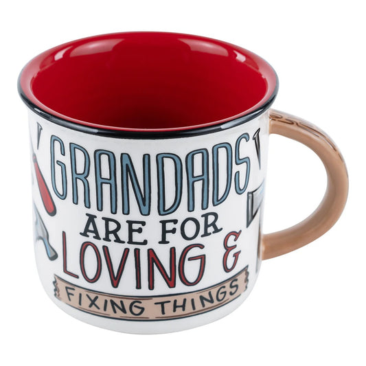 Grandpas Are For Fixing Things Campfire Mug