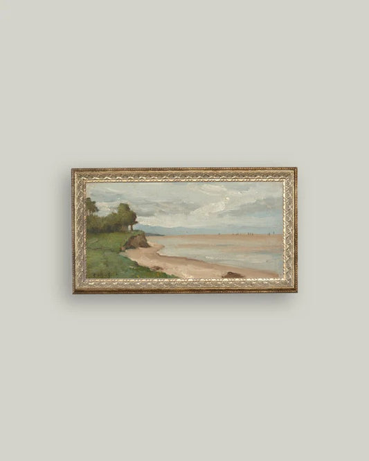 Beach Near Etretat Wall Art