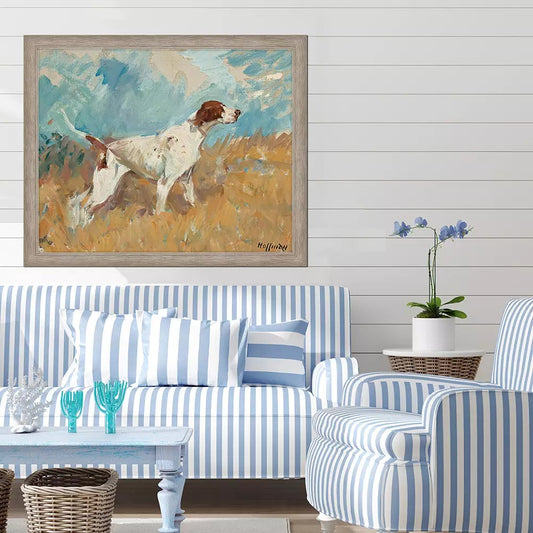 English Setter on Watch