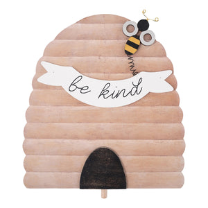 Be Kind Bee Hive Topper