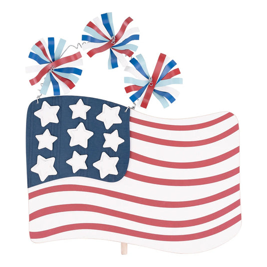 Stars and Stripes Flag Topper