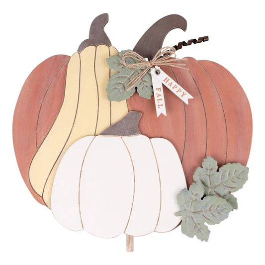 Happy Fall Pumpkin Topper