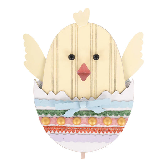 Easter Chick in Egg Topper