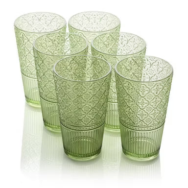 Victorian Green Glassware Collection