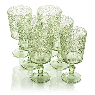 Victorian Green Glassware Collection