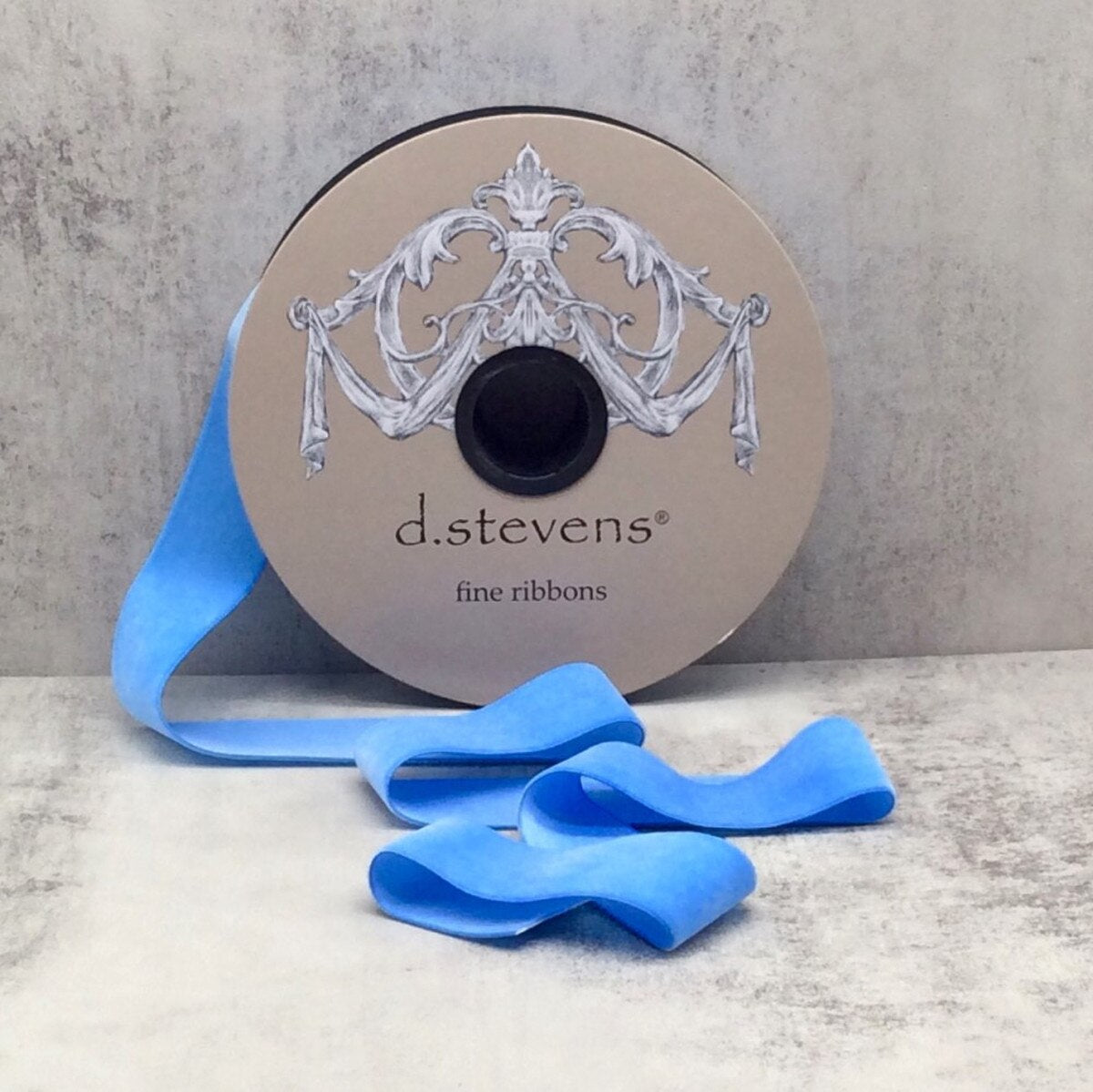Voss Velvet, Dusty Blue Ribbon