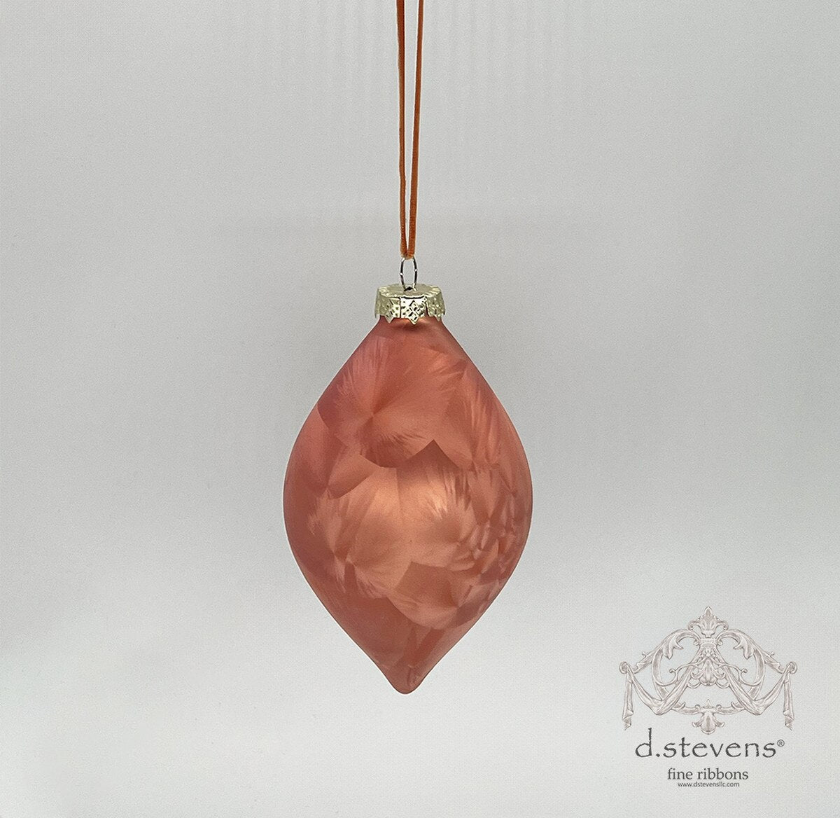 Glass Satin Finish Finial, Sunset