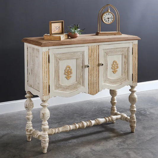 French Provincial Console Table