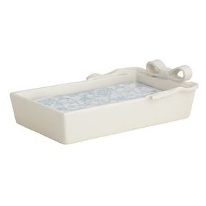 Bow Guest Towel Caddy Set