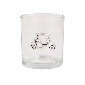 Golf Themed Double Old Fashion Glasses