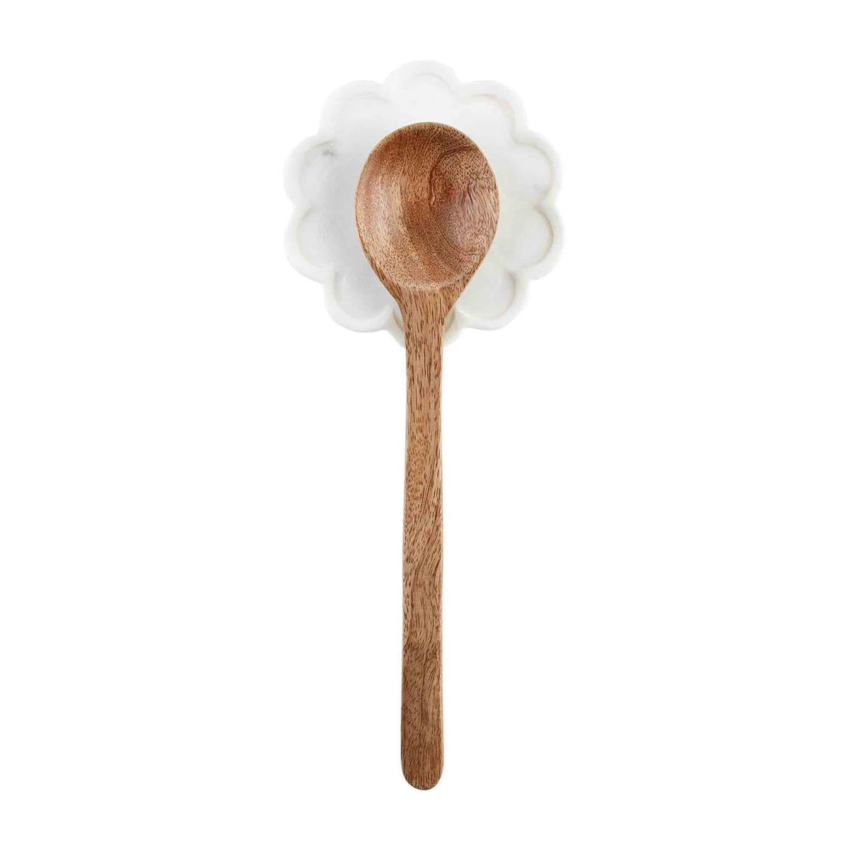 Marble Spoon Rest Set