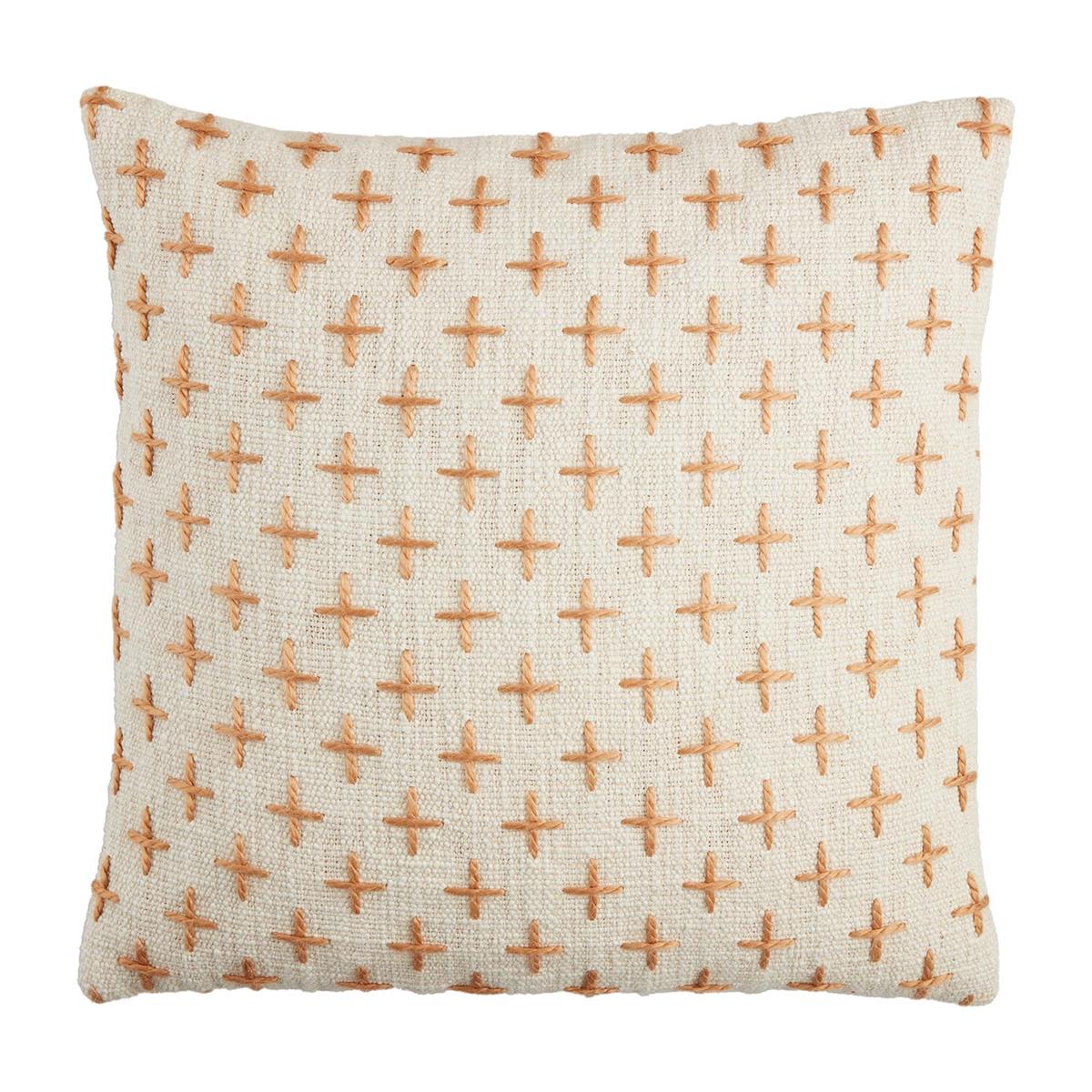 Cross Embroidered Pillows