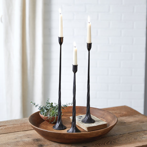 Chaplins Taper Candle Holder - Set of Three