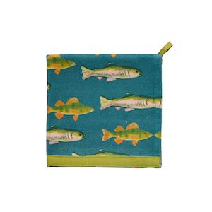 Fish Patterned Towel