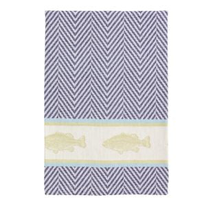 Fishing Inspired Woven Towel
