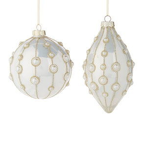 Pearl Embellished Ornament